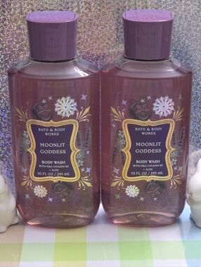 Bath & Body Works Moonlit Goddess Body Wash Set of 2 NEW Rare
